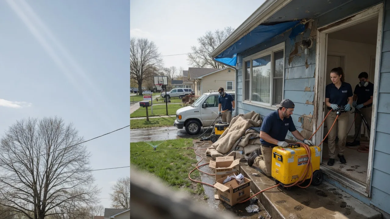 Basement Flood Cleanup in Maple Hill, KS near me